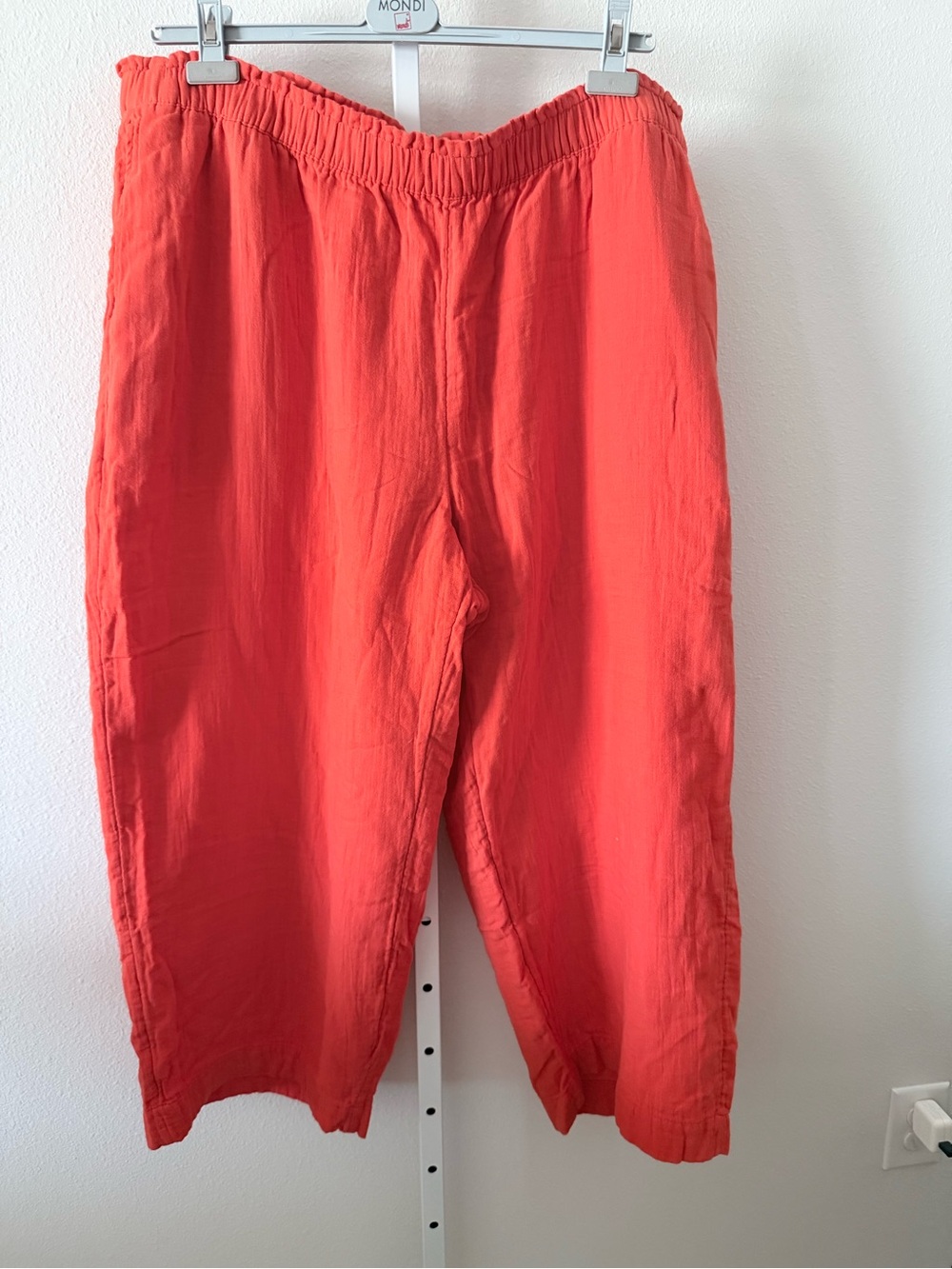 NWT Old Navy High Rise Wide Leg  Elastic Waist Cotton Gauze  Pants